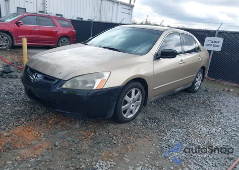 2005 Honda Accord 2.4 Lx from USA, damaged, VIN 1HGCM56415A140277